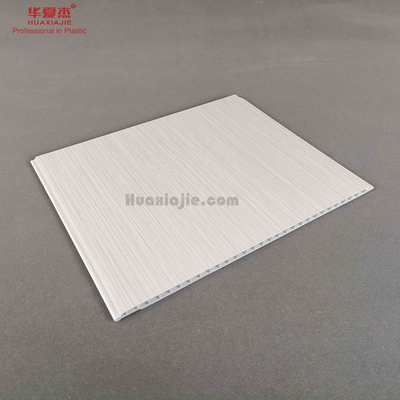 Harga yang bagus Panel Plafon Pvc Huaxiajie Untuk Dekorasi Isolasi Suara Tahan Lembab on line