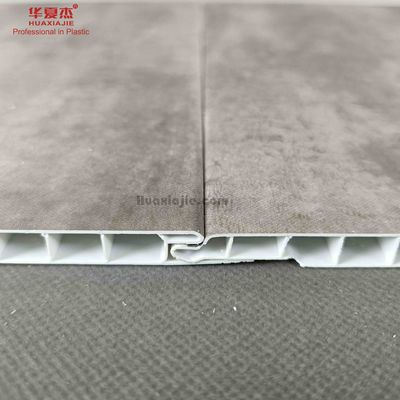 Harga yang bagus Panel Dekoratif Pvc Tingkat Tinggi Dilaminasi 3m Untuk Dekorasi Dinding on line