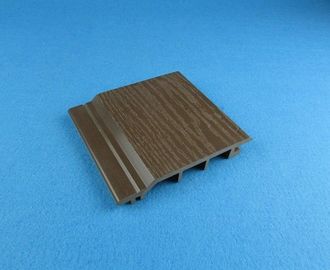 Harga yang bagus 250x25mm Panel Dinding WPC Laminated untuk Taman Bermain Dengan UV Protect OEM / ODM on line