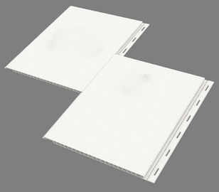 Harga yang bagus Tebal 10mm Sementara Gloss Panel Plafon PVC Untuk Fasilitas Pabrikan Makanan on line