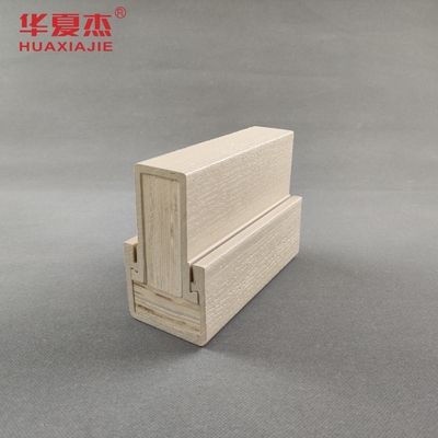 Harga yang bagus Kusen Pintu Persegi Panjang WPC Untuk Dekorasi Rumah 4.22kg/M on line