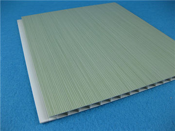 Harga yang bagus Panel Plafon PVC mengkilap tahan api tinggi 200mm x 8mm x 5.8m on line