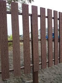 Harga yang bagus Natural WPC Decking / 100% WPC Rail Fence Untuk Pertanian on line