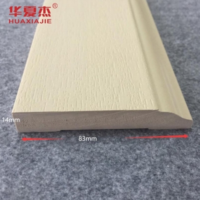 Harga yang bagus Lapisan WPC Pintu Architrave Frame Baseboard Dekorasi dalam ruangan on line