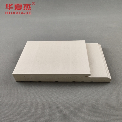 Harga yang bagus 260mm WPC Pintu Frame Kayu Biji PVC WPC Pintu Jamb Bahan Bangunan on line
