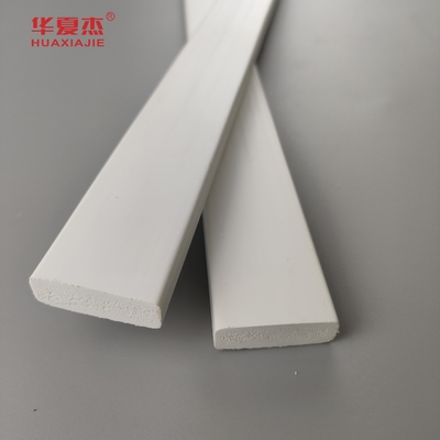 Harga yang bagus harga harga grosir 3/8 x 1-1/4 pintu stop pvc dekoratif cetakan profil dalam ruangan papan putih on line