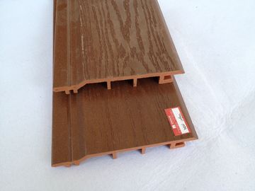 Harga yang bagus Panel Dinding WPC Lingkungan 30cm x 30cm Untuk Boardwalk Antiseptic on line