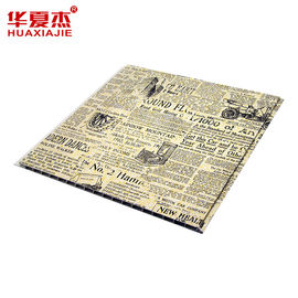 Harga yang bagus Panel Dinding Dekoratif / Dinding Tahan Api Tahan Kustom 250mm * 8mm on line