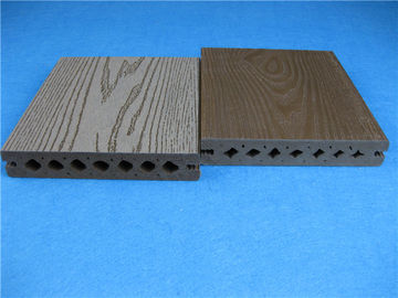 Harga yang bagus Anti-UV / Korosi Resistent WPC Composite Decking Untuk Dekorasi Umum Koridor on line