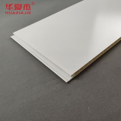 Kualitas Panel PVC berkualitas tinggi 16 inci Panel dinding PVC putih halus Dekorasi kamar cuci mobil pabrik
