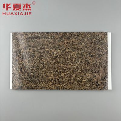 Harga yang bagus Panel Dinding Batu Pvc Grosir Stempel Panas Panel Langit-langit Pvc Dekorasi Interior Rumah on line
