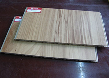 Harga yang bagus Ramah WPC dinding Cladding dengan biji-bijian kayu pola DIY on line