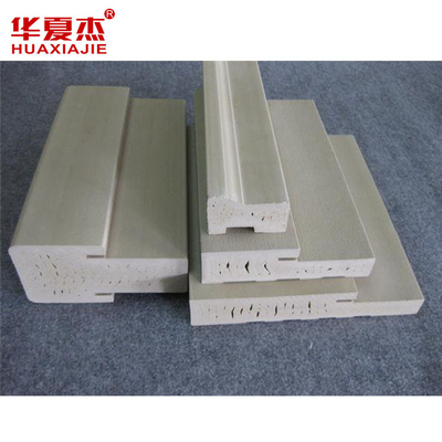 Harga yang bagus Jamb Pintu Indoor Outdoor WPC Dengan Penampilan Gandum Kayu yang Bergaya on line