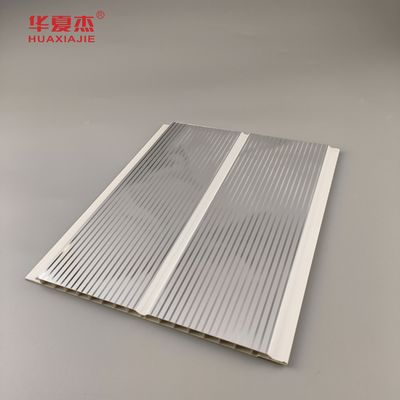 Harga yang bagus Customization Wall PVC V-shaped Panels Hot Stamping PVC Wall Panels Indoor Decoration on line