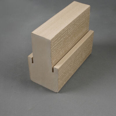 Harga yang bagus Ketahanan tahan terhadap penyimpangan dan retakan WPC Pintu rangka mudah dipasang Cocok untuk pintu interior dan eksterior on line