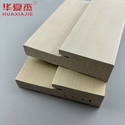 Harga yang bagus Kusen Pintu WPC dengan Ketebalan Dinding 115mm dengan Finishing Permukaan Bertekstur Halus untuk Penggunaan Interior dan Eksterior Perawatan Rendah on line