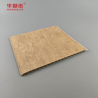 Harga yang bagus Panel dinding PVC modern dengan ukuran panel 250x8mm tahan air dan mudah dipasang untuk dekorasi interior on line