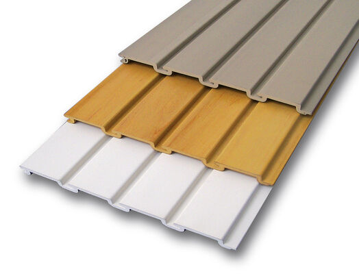 Harga yang bagus Panel slatwall antiseptik terbuat dari bahan PVC tahan lama yang sempurna untuk aplikasi tampilan ritel dan industri yang higienis on line