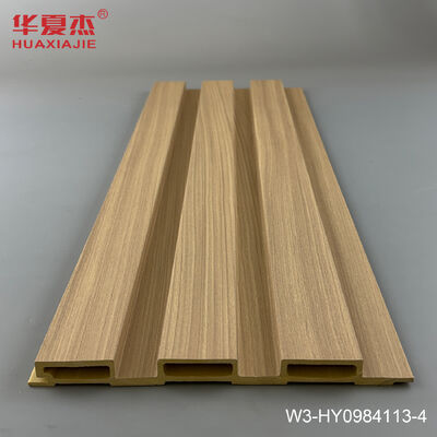 Kualitas High Quality WPC Wall Panel with Laminated Surface and Flat Surface Made of Environmentally Friendly Materials pabrik