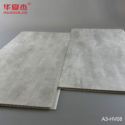 Kualitas Panel dinding marmer PVC tahan api tahan air dengan finishing laminasi untuk dekorasi dalam ruangan pabrik