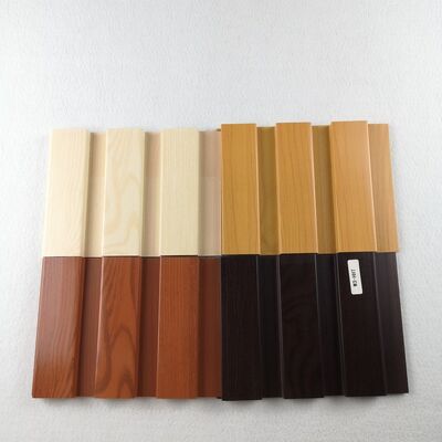 Harga yang bagus Panel dinding komposit kayu modern dapat didaur ulang dan ramah lingkungan ramah lingkungan bahan permukaan dinding tahan lama On line
