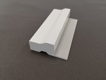 Harga yang bagus Air Bukti Tekstur Serat Kayu WPC Profil Komposit Kusen Pintu / Kusen Pintu PVC on line