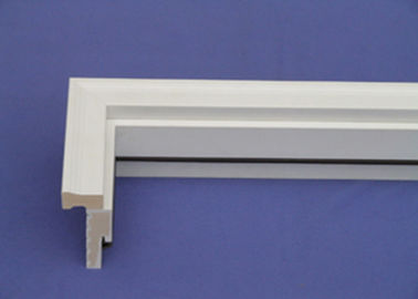Harga yang bagus PVC WPC Door Frame Foam Dekorasi Mouldings, Bata Cetakan Putih Vinyl PVC Mouldings on line