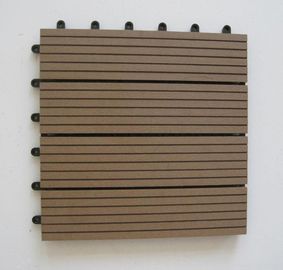 Harga yang bagus Luar Waterproof WPC Composite Decking floorings Daur Ulang untuk Park / Taman on line