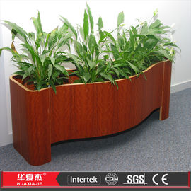 Harga yang bagus Waterproof Wpc Flower box, Pvc Composite Bed Flower Box UV melindungi on line