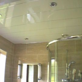 Harga yang bagus Atap Panel Dinding Mouldproof UPVC Langit-langit Untuk Mandi on line