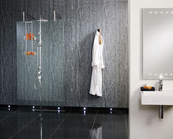 Harga yang bagus PVC Vinyl dekoratif Interior Shower mengunci dinding panel on line