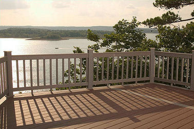 Harga yang bagus Antislip Composite WPC Decking Lantai Menutupi untuk Outdoor Garden Lantai on line
